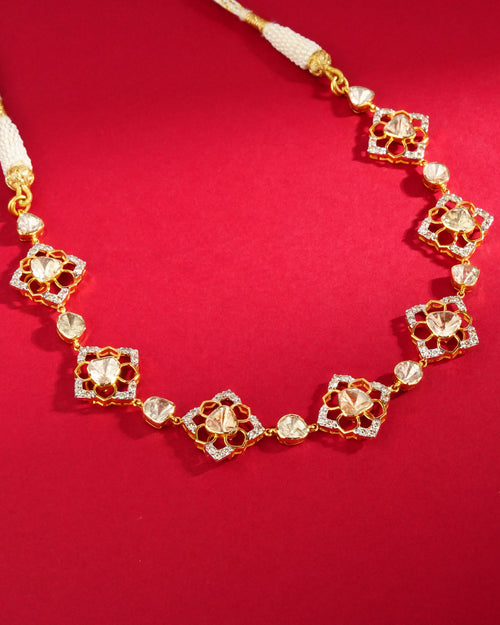 Meera Polki And Diamond Choker