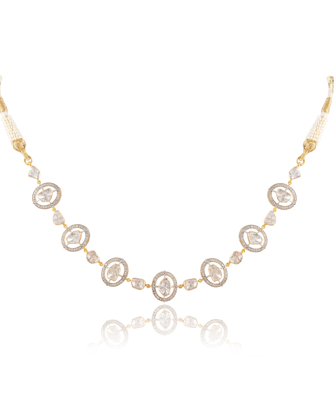 Humaira Polki And Diamond Choker