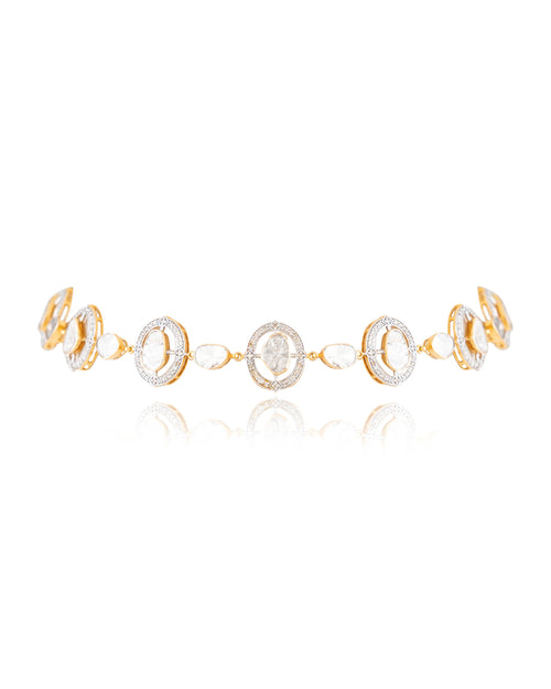 Humaira Polki And Diamond Choker