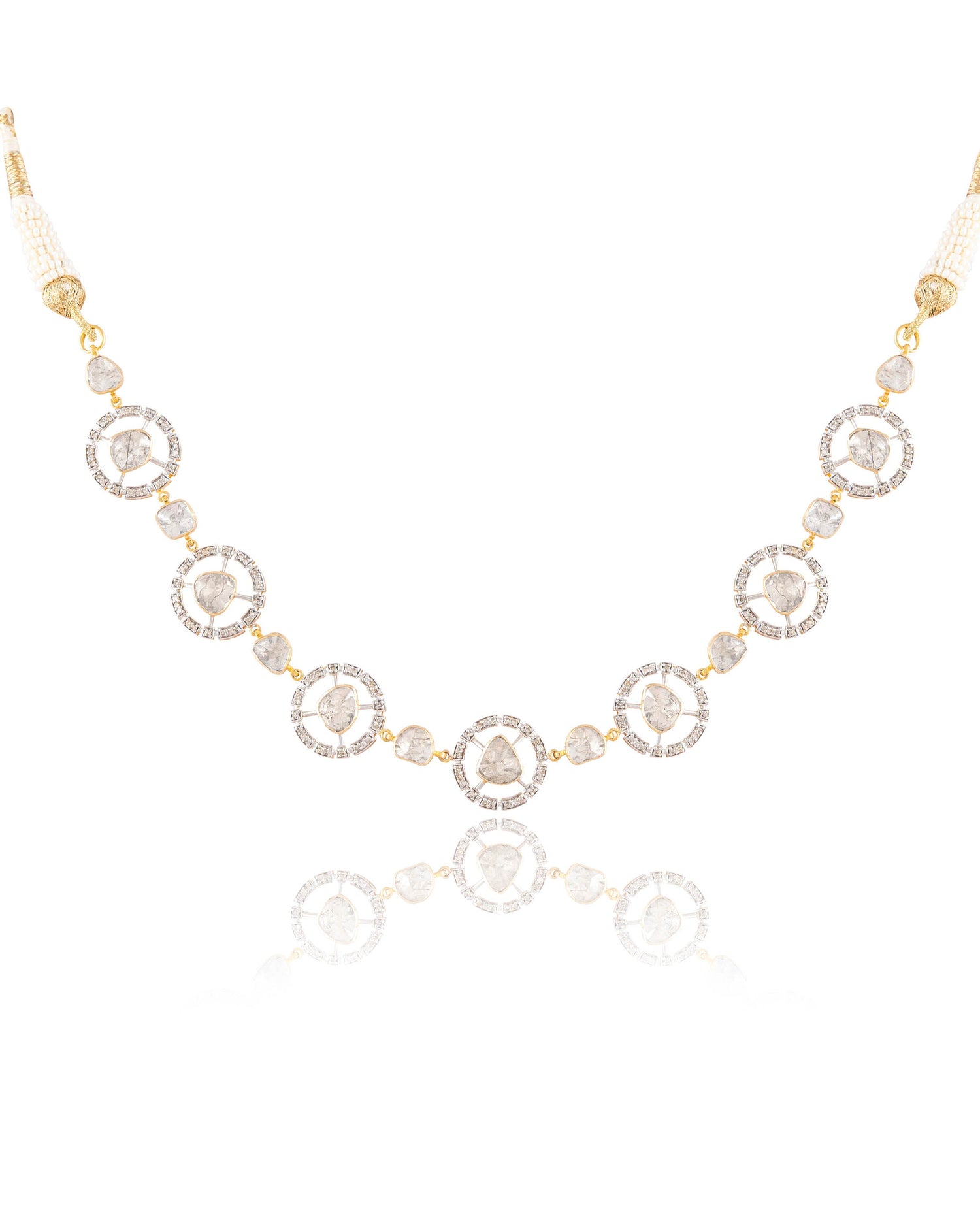 Ritu Polki And Diamond Necklace