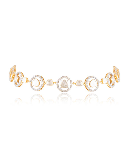 Ritu Polki And Diamond Necklace