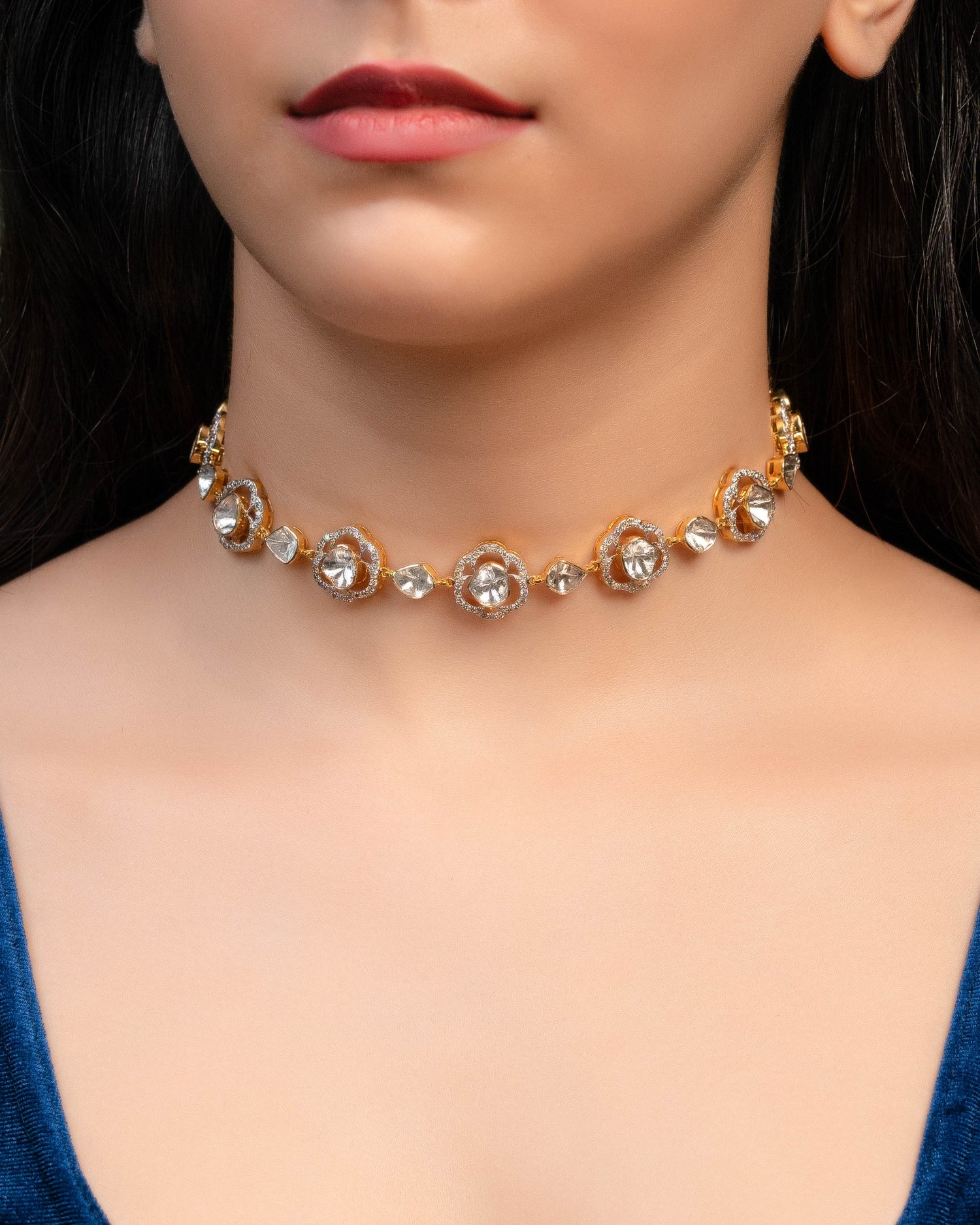 Arpita Polki And Diamond Choker