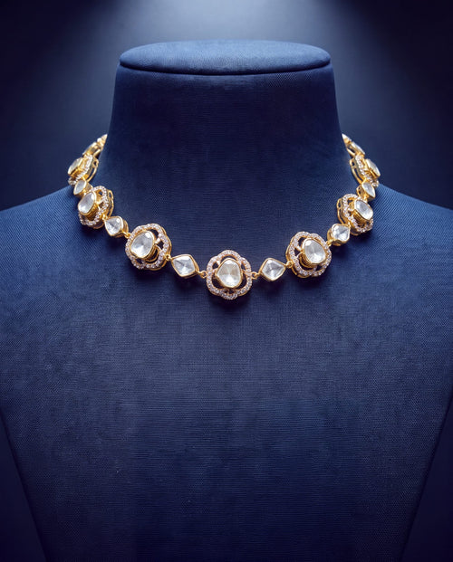 Arpita Polki And Diamond Choker