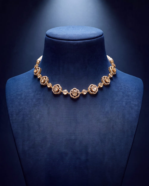 Arpita Polki And Diamond Choker