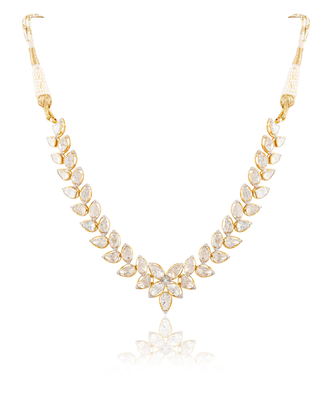 Tiya Polki And Diamond Necklace