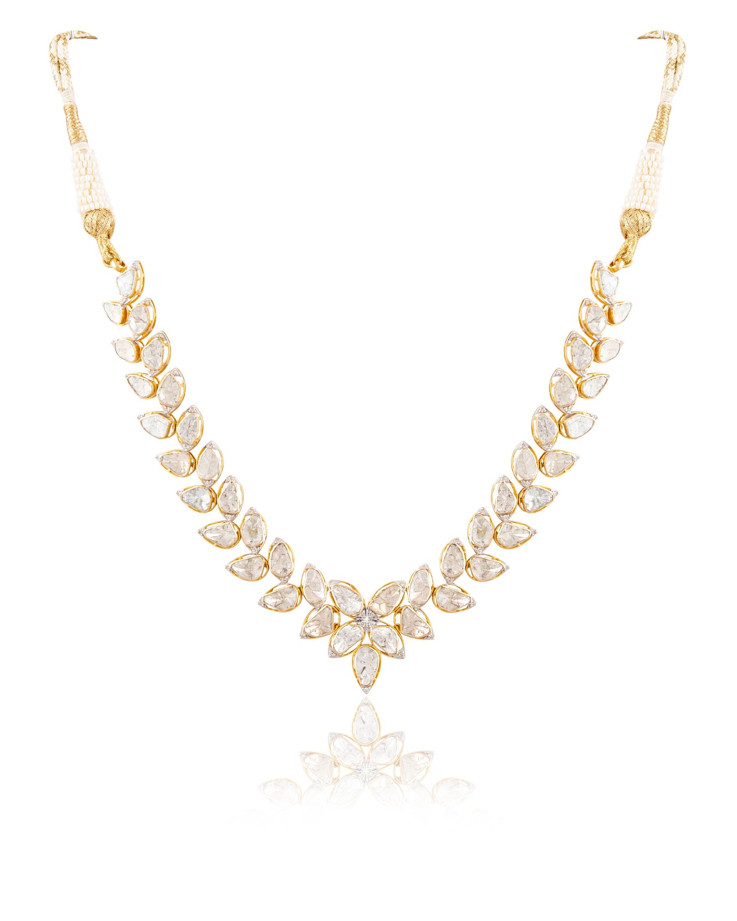 Tiya Polki And Diamond Necklace