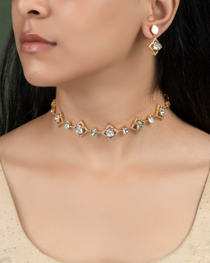 Naoma Polki And Diamond Choker