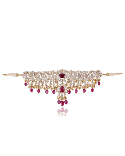 Kriya Polki And Diamond Choker