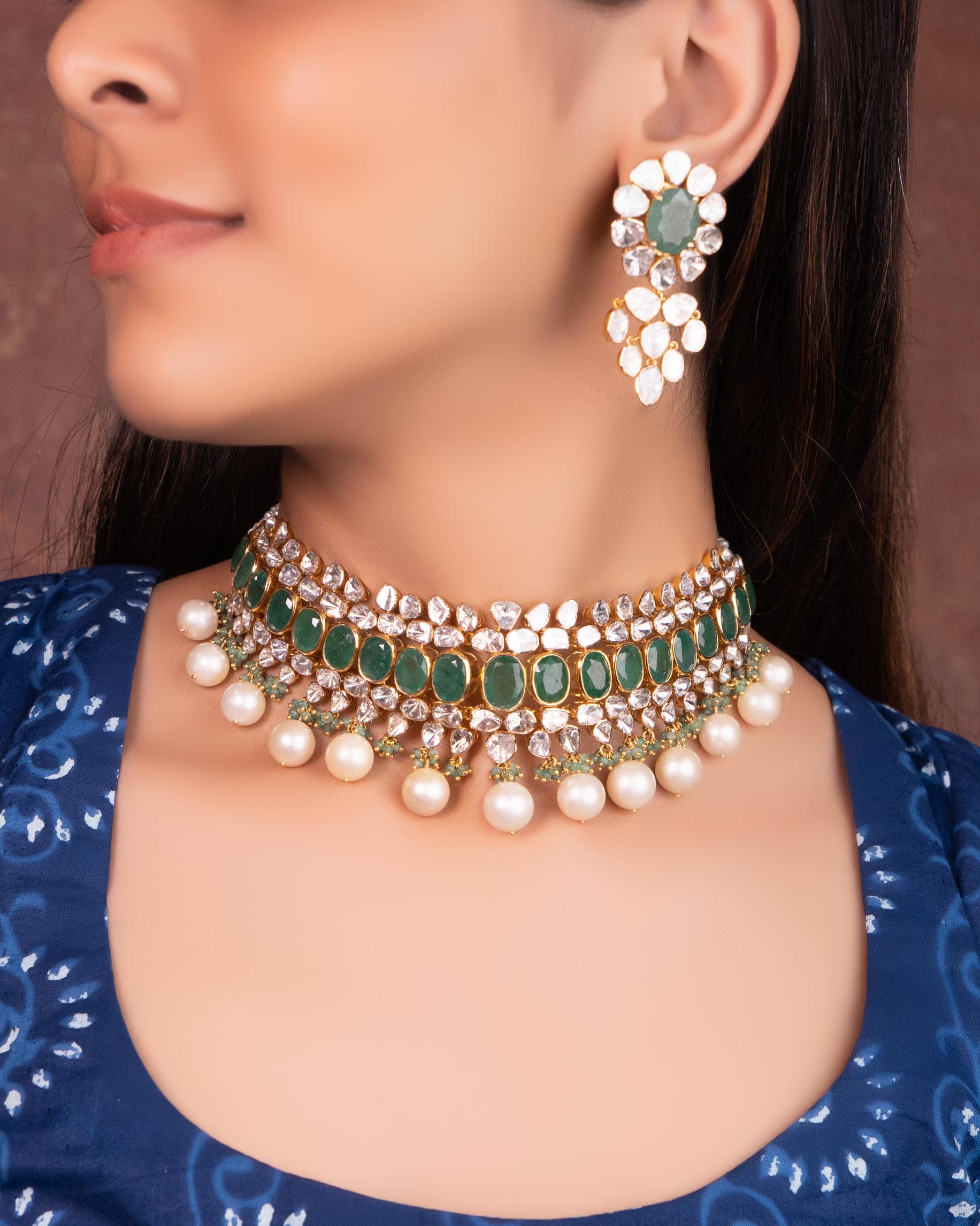 Exclusive - Mrunalini Polki Choker