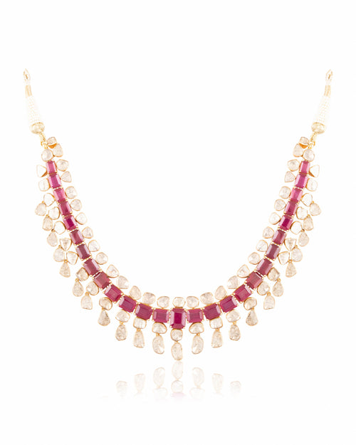 Nasra Polki Necklace
