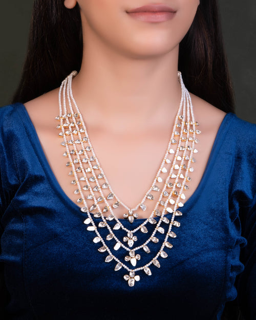 Sini Shetty - Naisha Polki Long Necklace