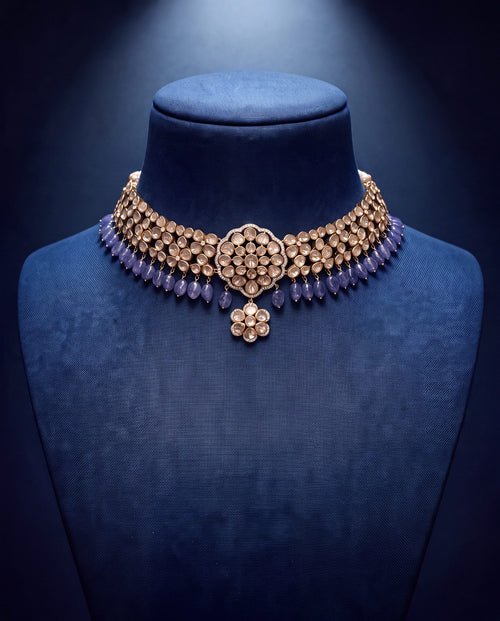 Staci Polki And Diamond Choker