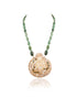 Kirti Polki And Diamond Bead Pendant