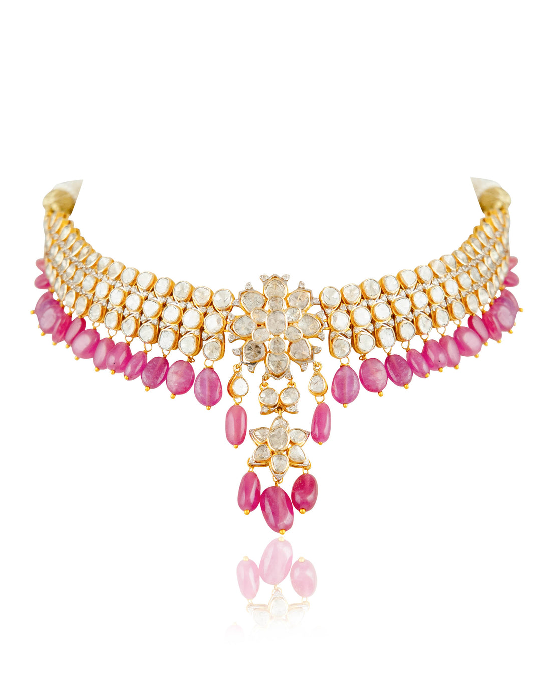 Zufia Polki And Diamond Choker - NO ORDERS