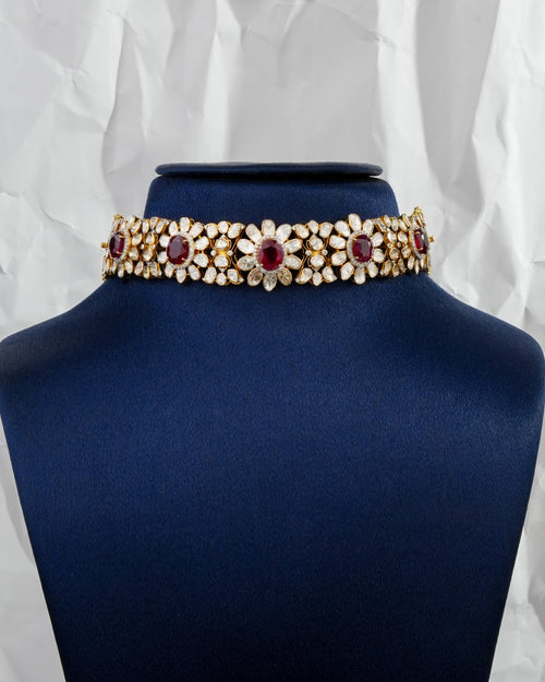 Sarah Polki And Diamond Choker