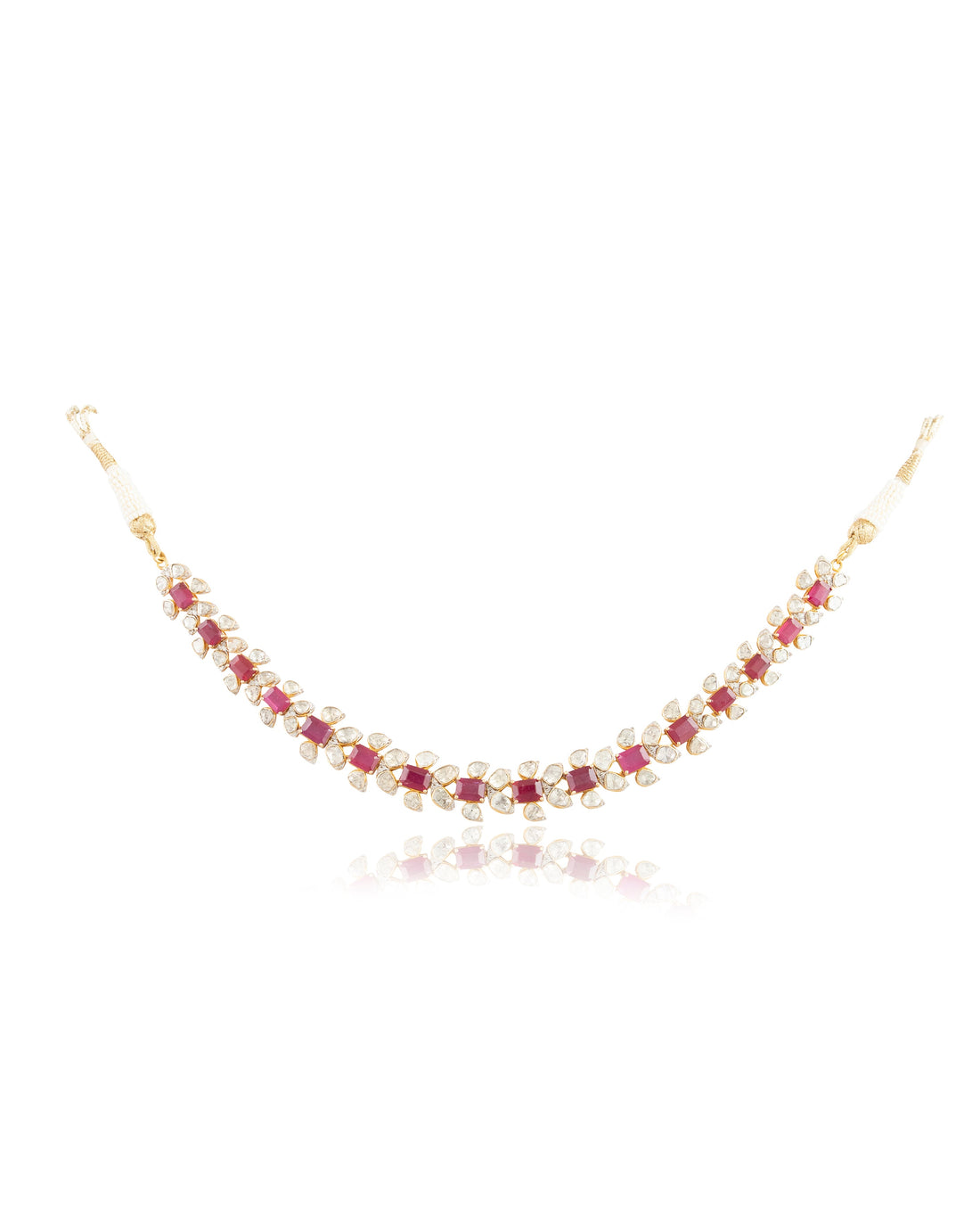 Umika Bridal Polki And Diamond Set