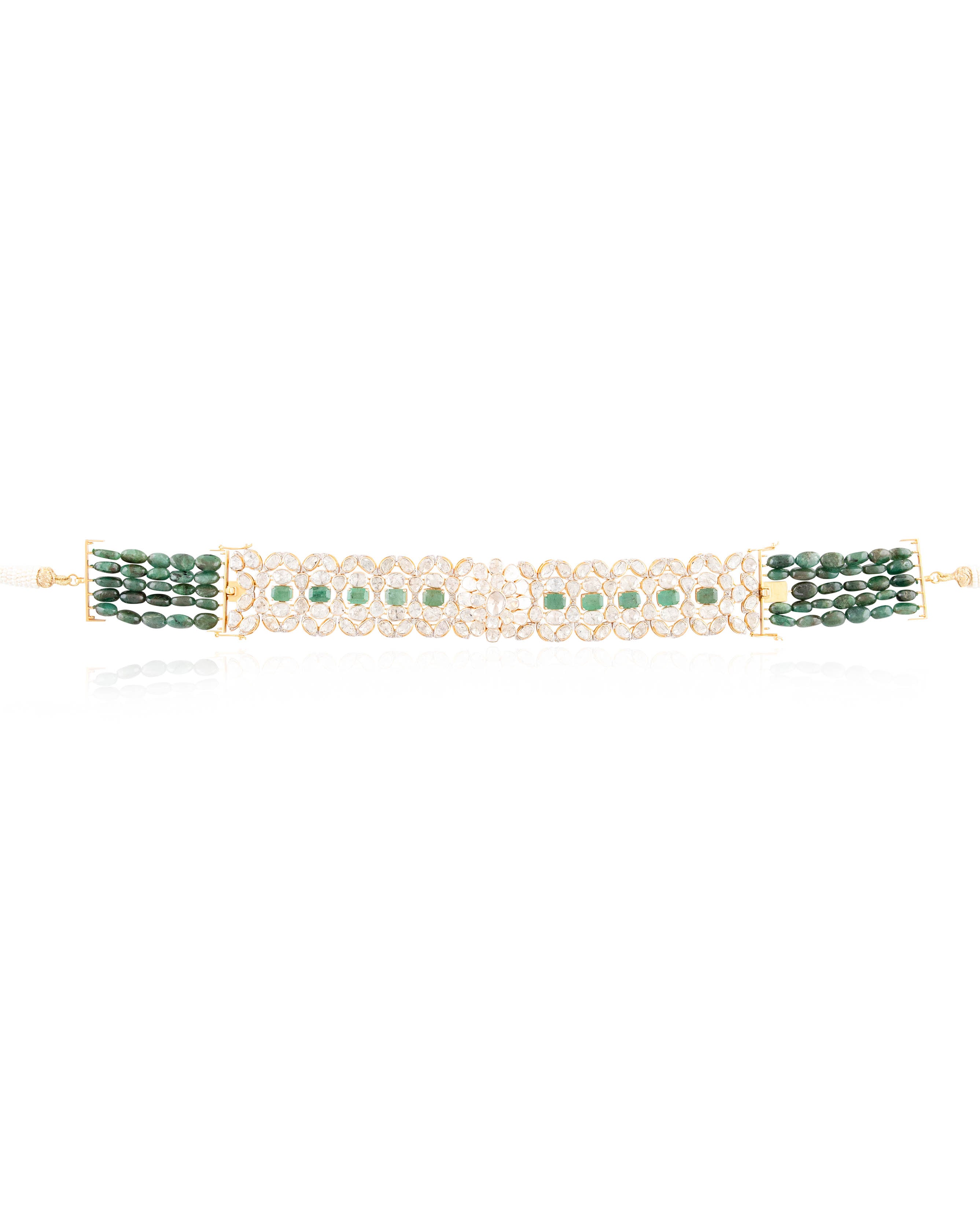 Lavina Polki And Diamond Choker