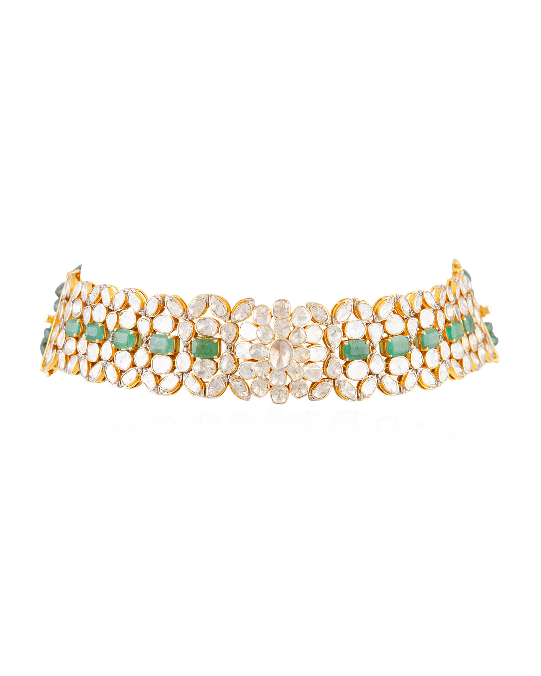 Lavina Polki And Diamond Choker