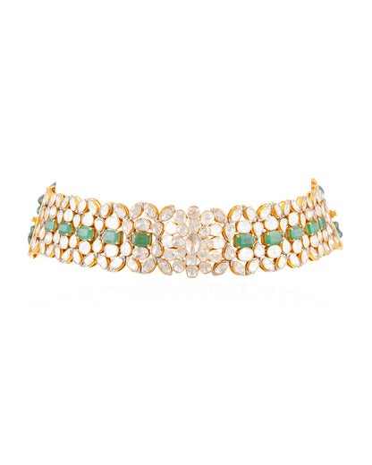 Lavina Polki And Diamond Choker