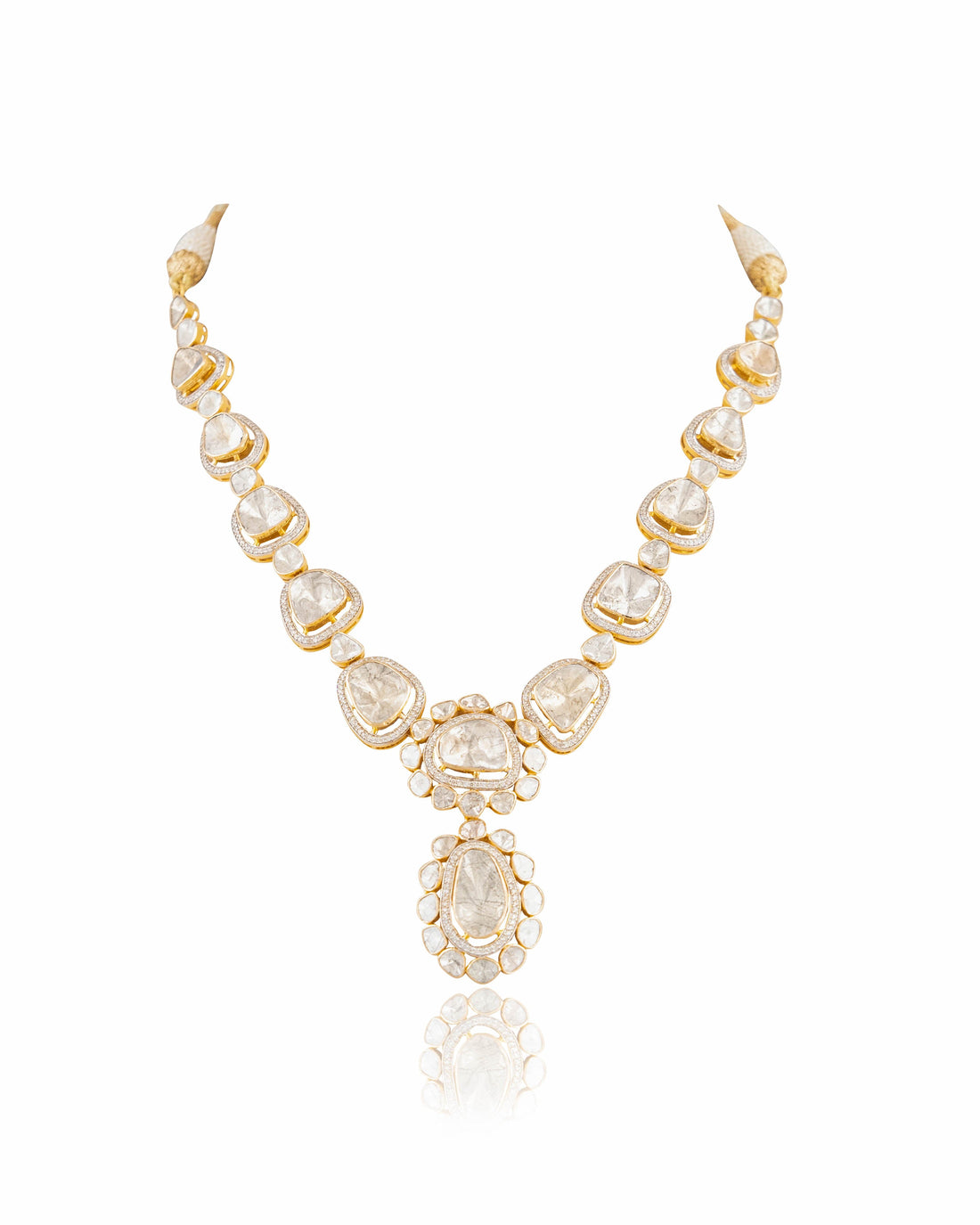 Humaira Polki And Diamond Necklace