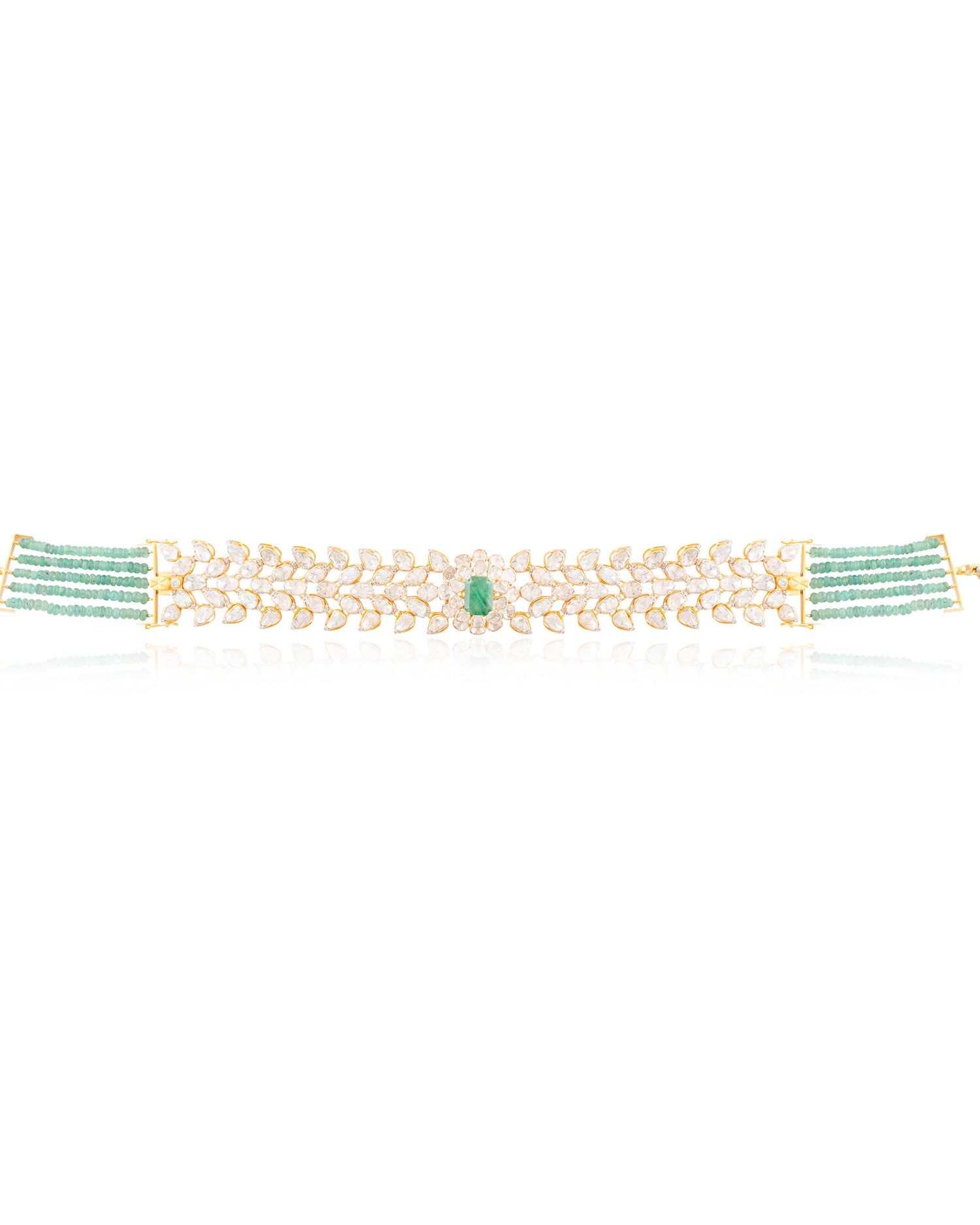 Zia Polki And Diamond Choker