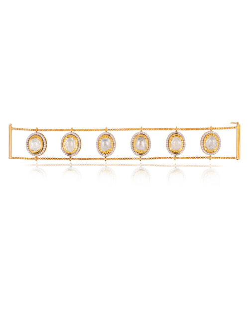 Dakshata Polki And Diamond Choker