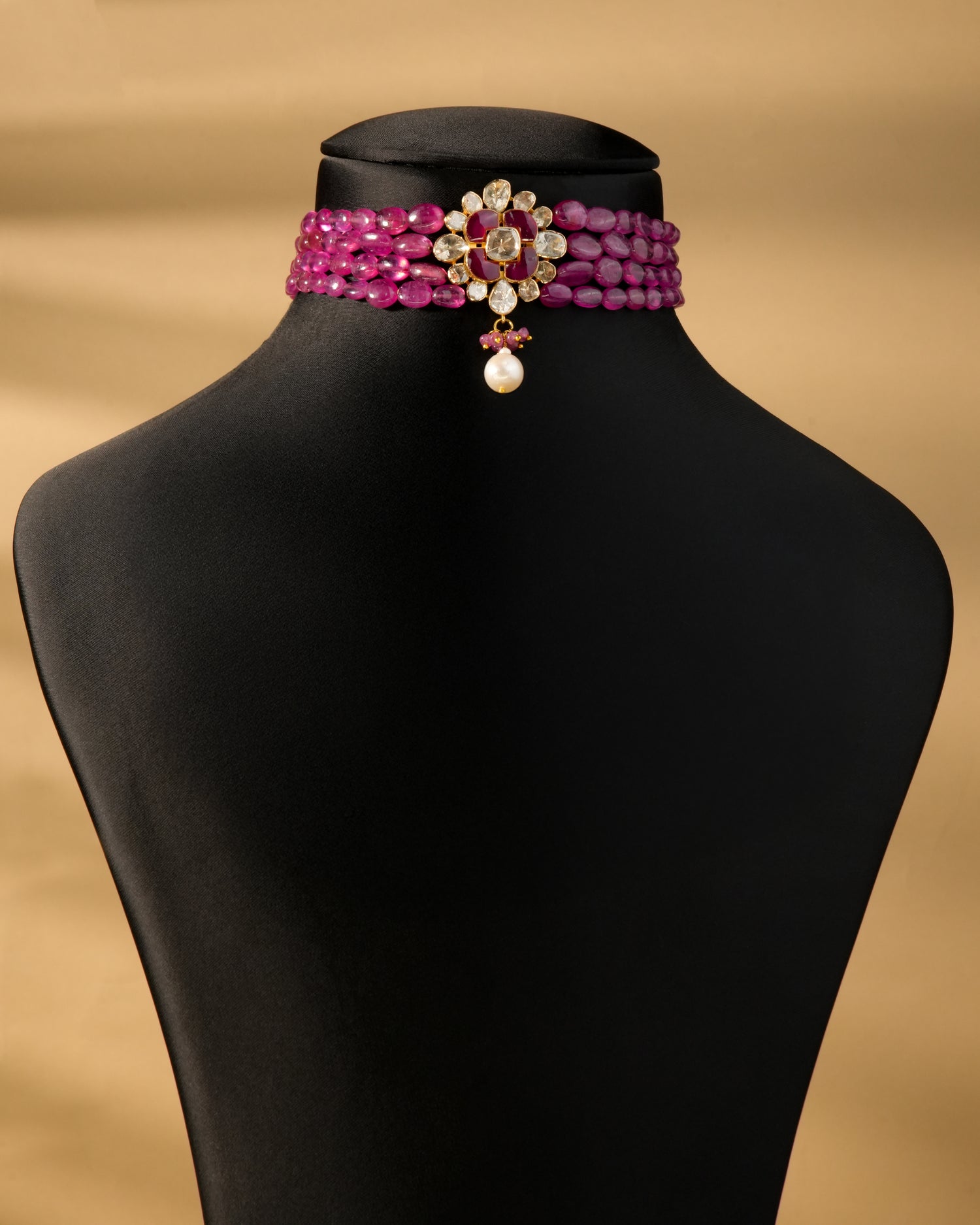 Nadia Polki Bead Choker