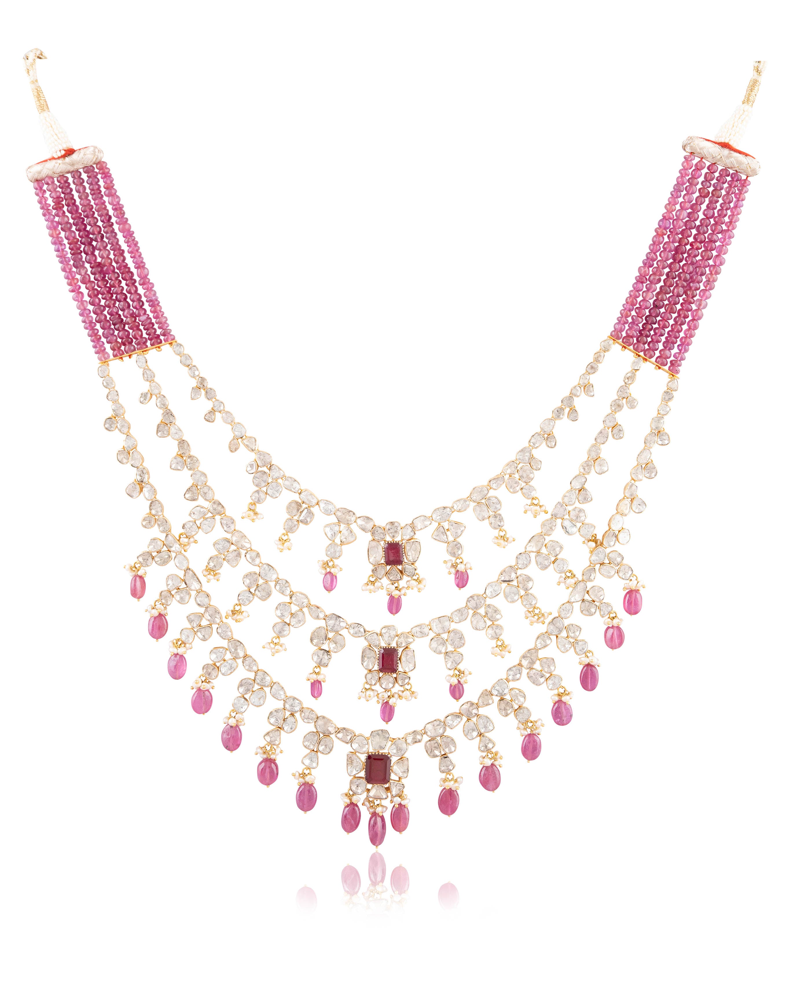 Kajol Polki Long Necklace