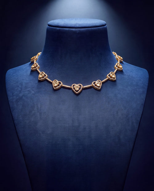 Suvarnaprabha Polki And Diamond Necklace