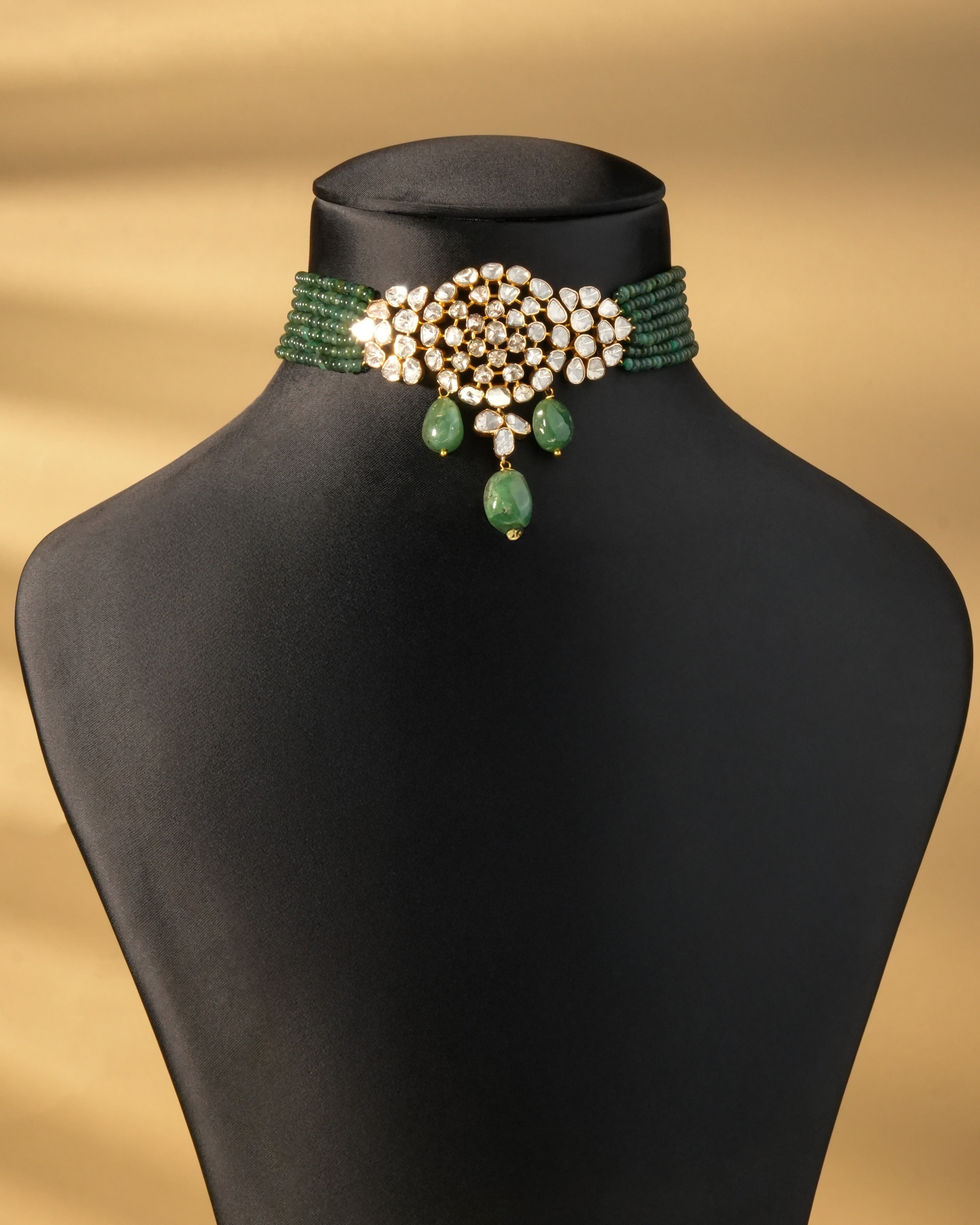 Jane Polki Bead Choker