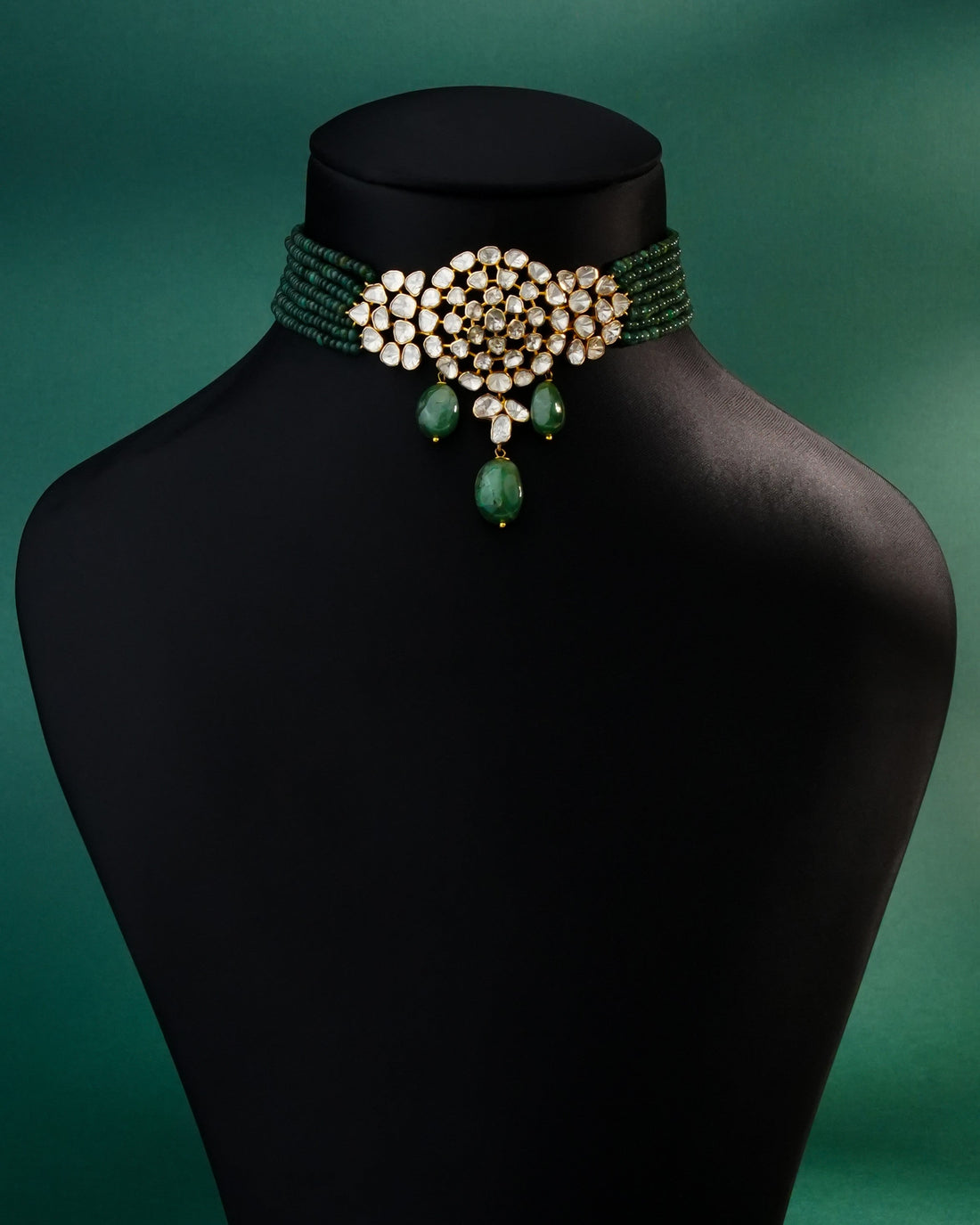 Jane Polki Bead Choker