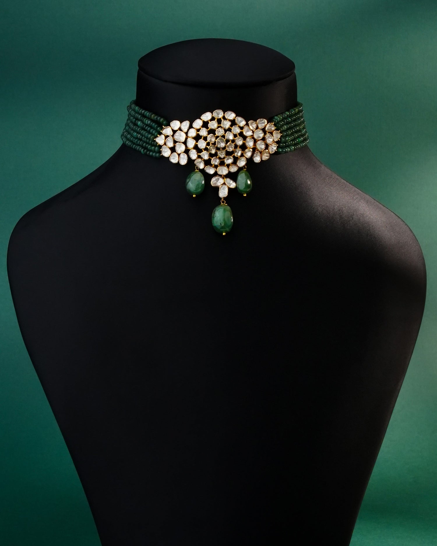 Jane Polki Bead Choker