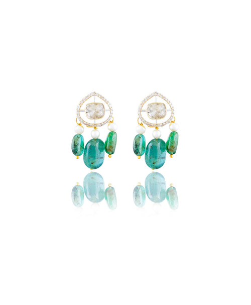 Neelam Polki And Diamond Tops