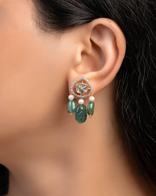 Neelam Polki And Diamond Tops
