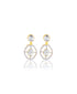 Nafisah Polki And Diamond Long Earrings