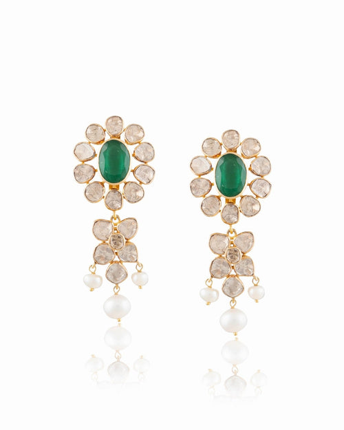 Kristina Polki Long Earrings