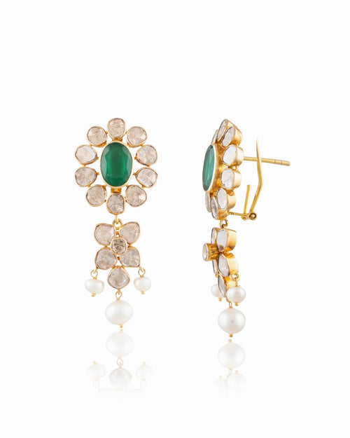 Kristina Polki Long Earrings
