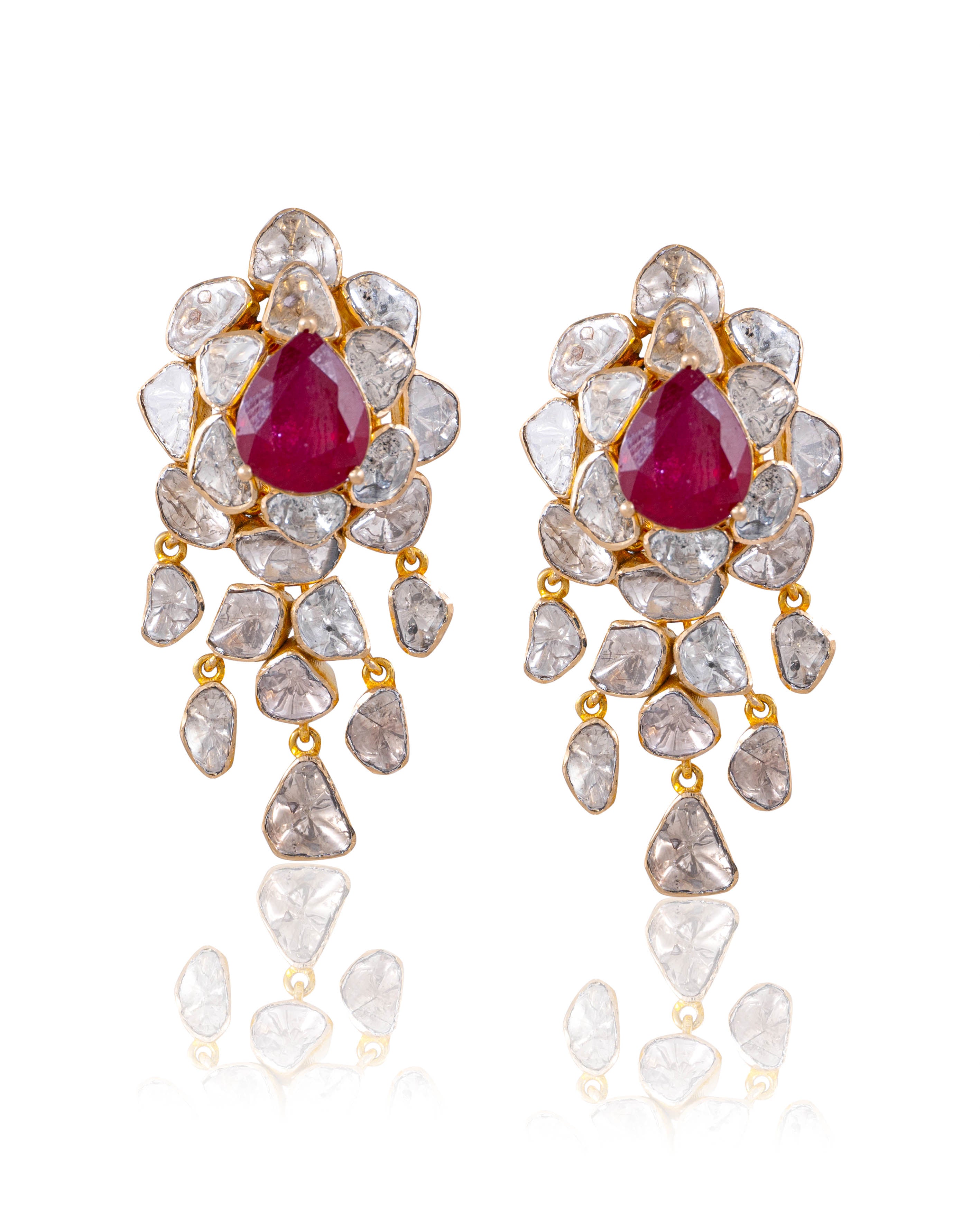 Timeless Nakshatra Diamond Stud Earrings