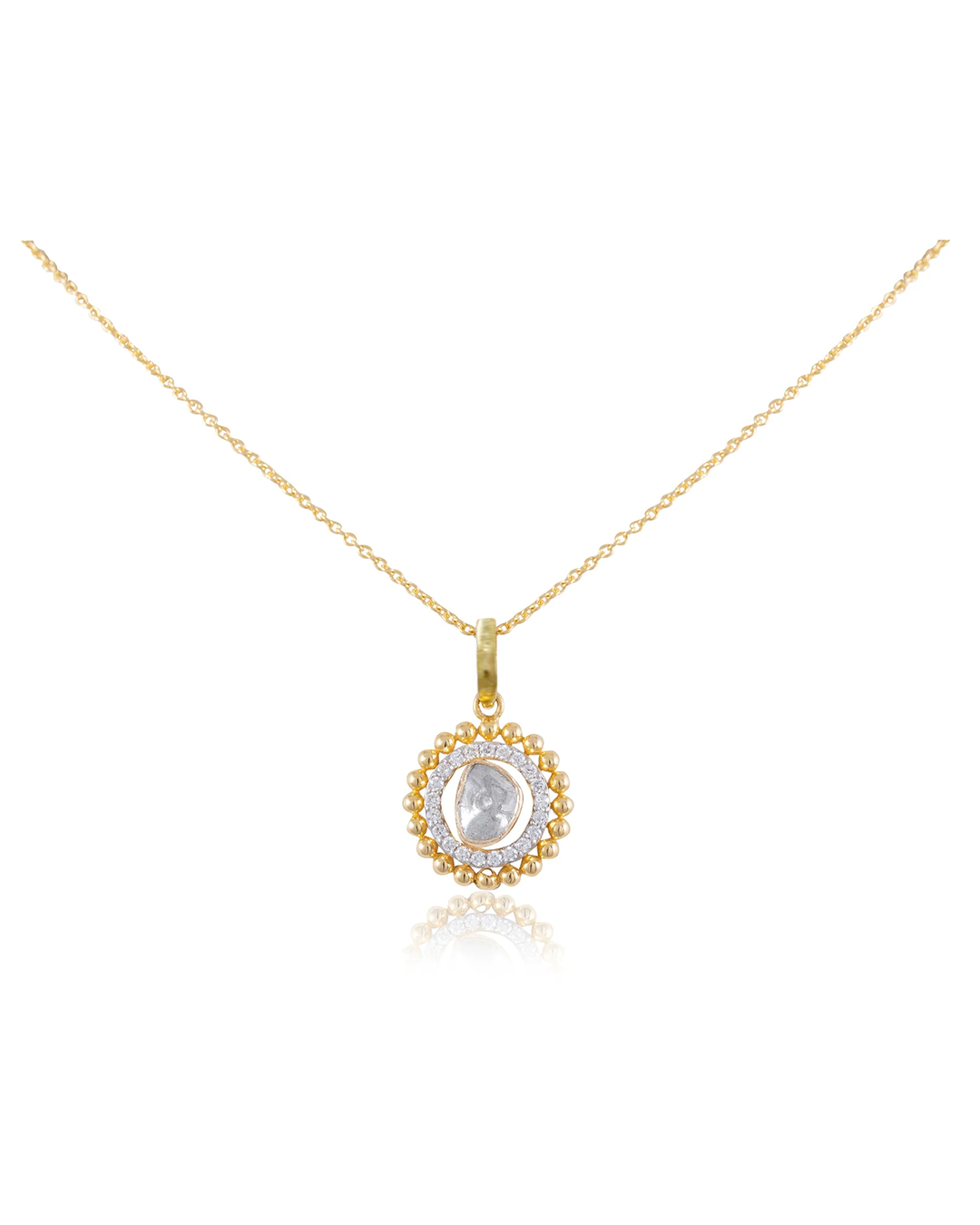 Bethy Polki And Diamond Pendant