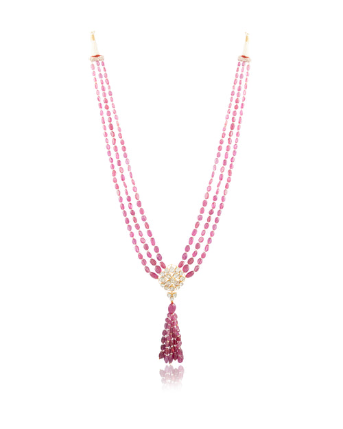 Luciana Polki And Diamond Bead Pendant