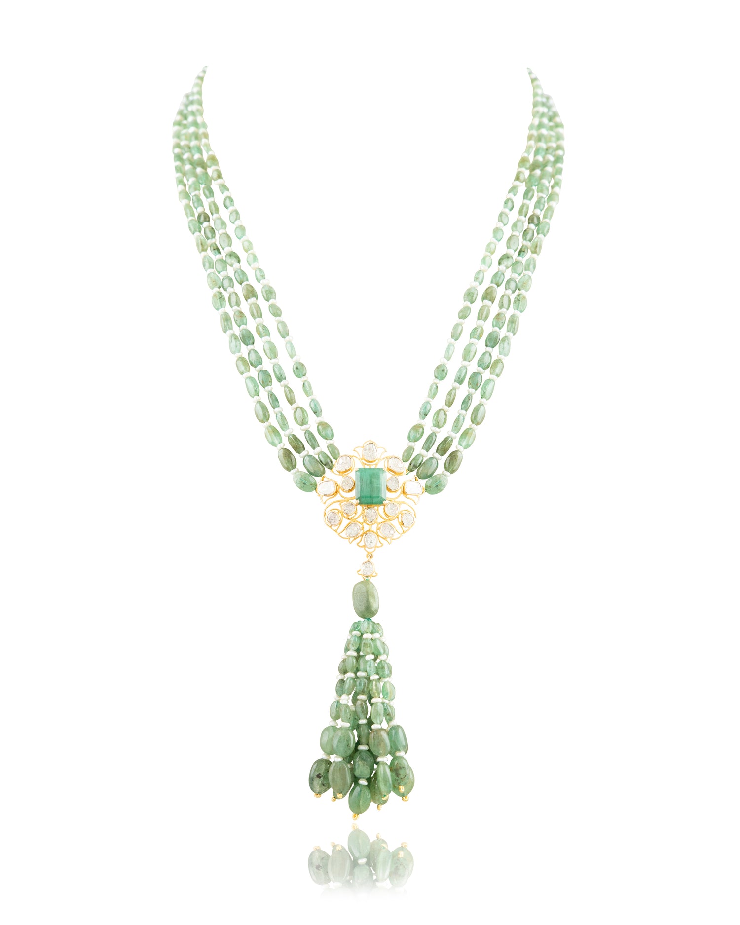 Lavanya Polki Bead Pendant