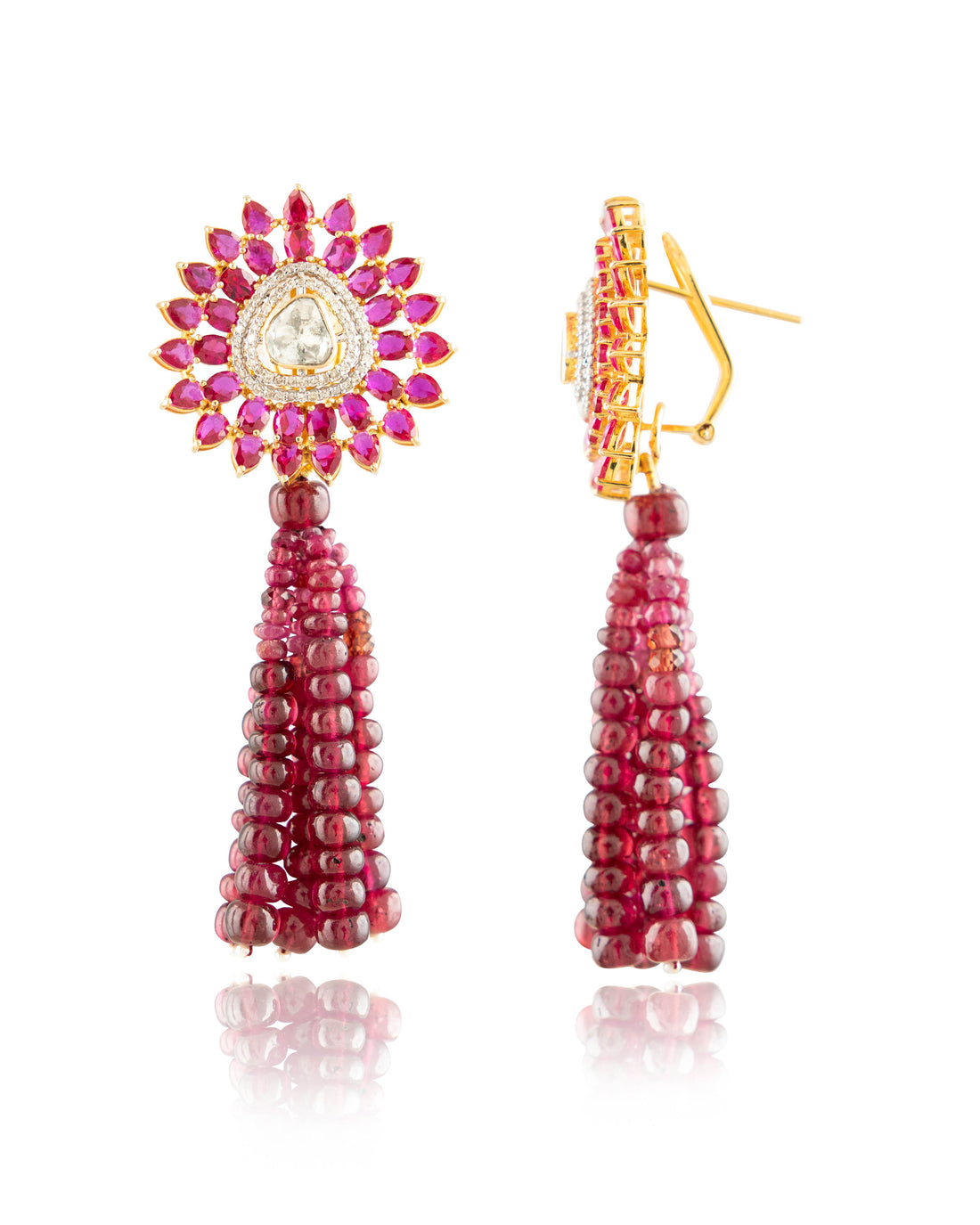 Krista Polki And Diamond Tops