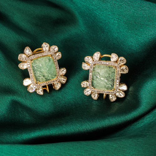 Ashna Polki And Diamond Tops