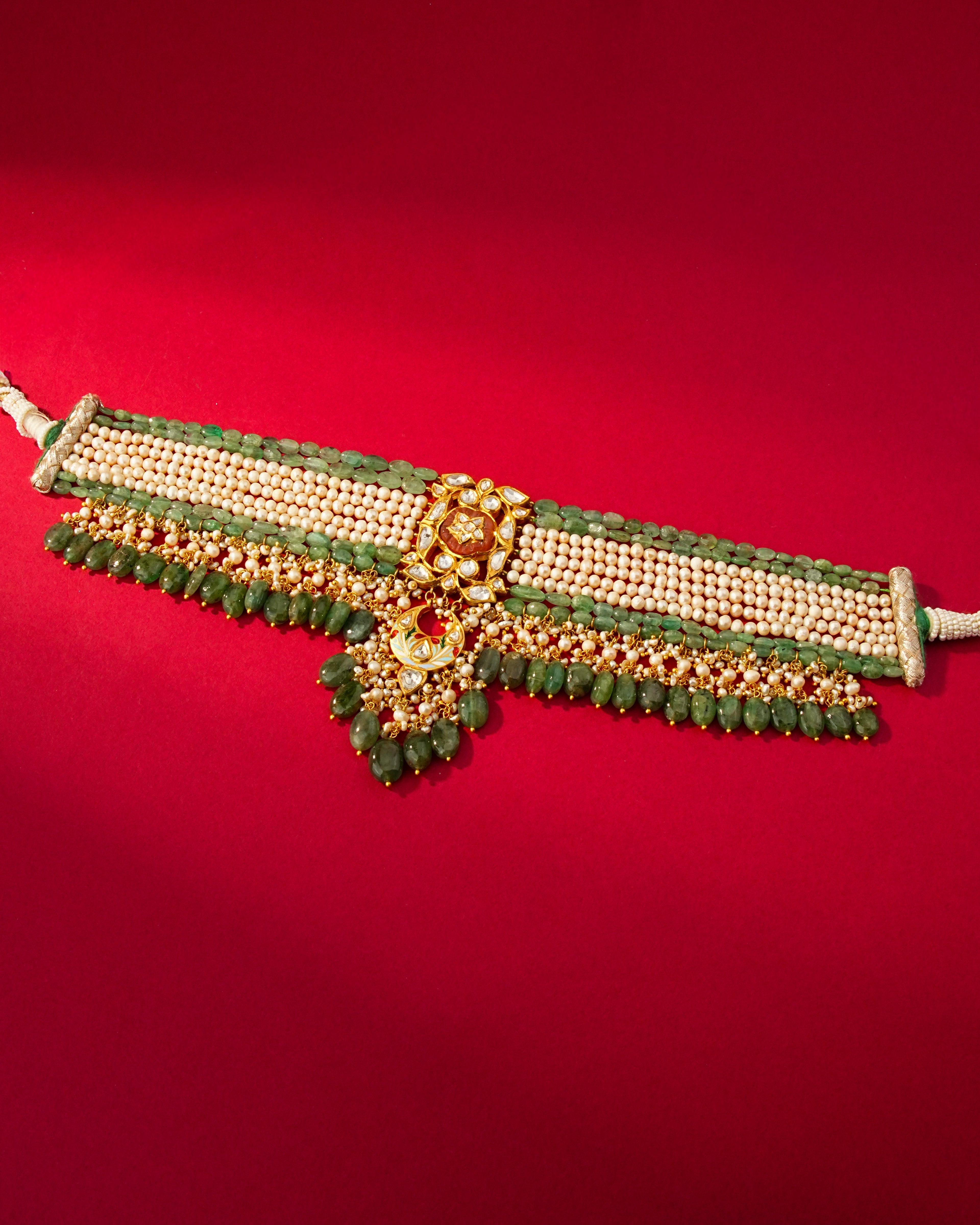 Carla Polki Bead Choker