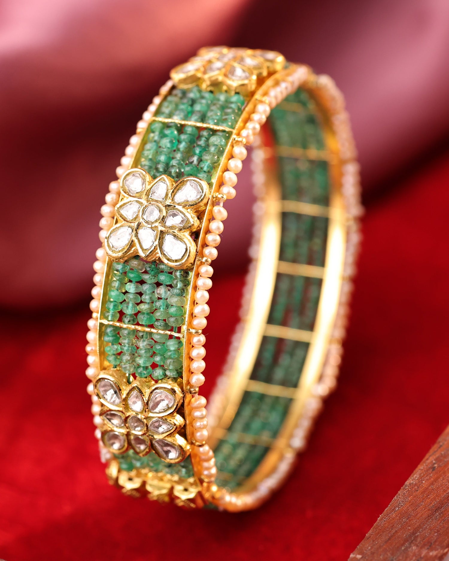 Oliera Polki Bangle