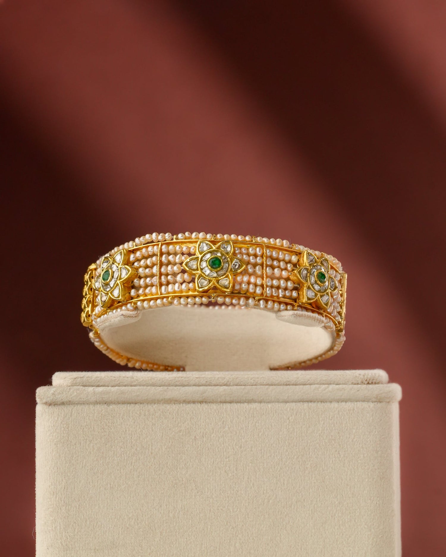 Lindsay Polki Bangle