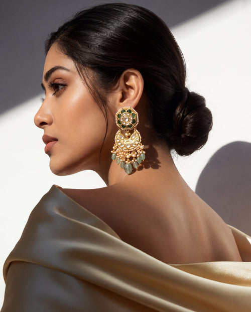 Shruti Polki Chandbalis