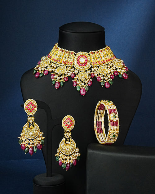 Parina Polki Chandbalis