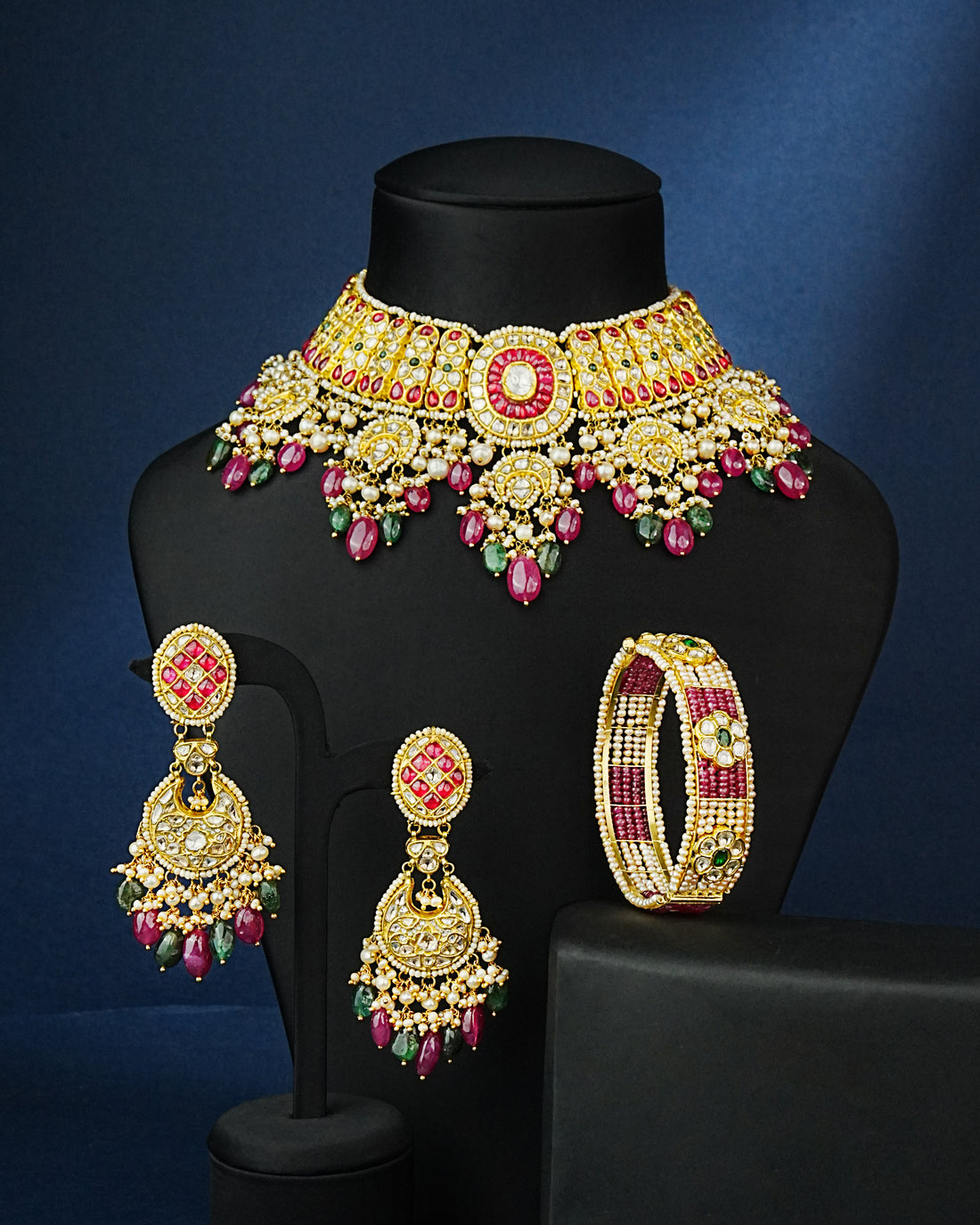 Parina Polki Chandbalis