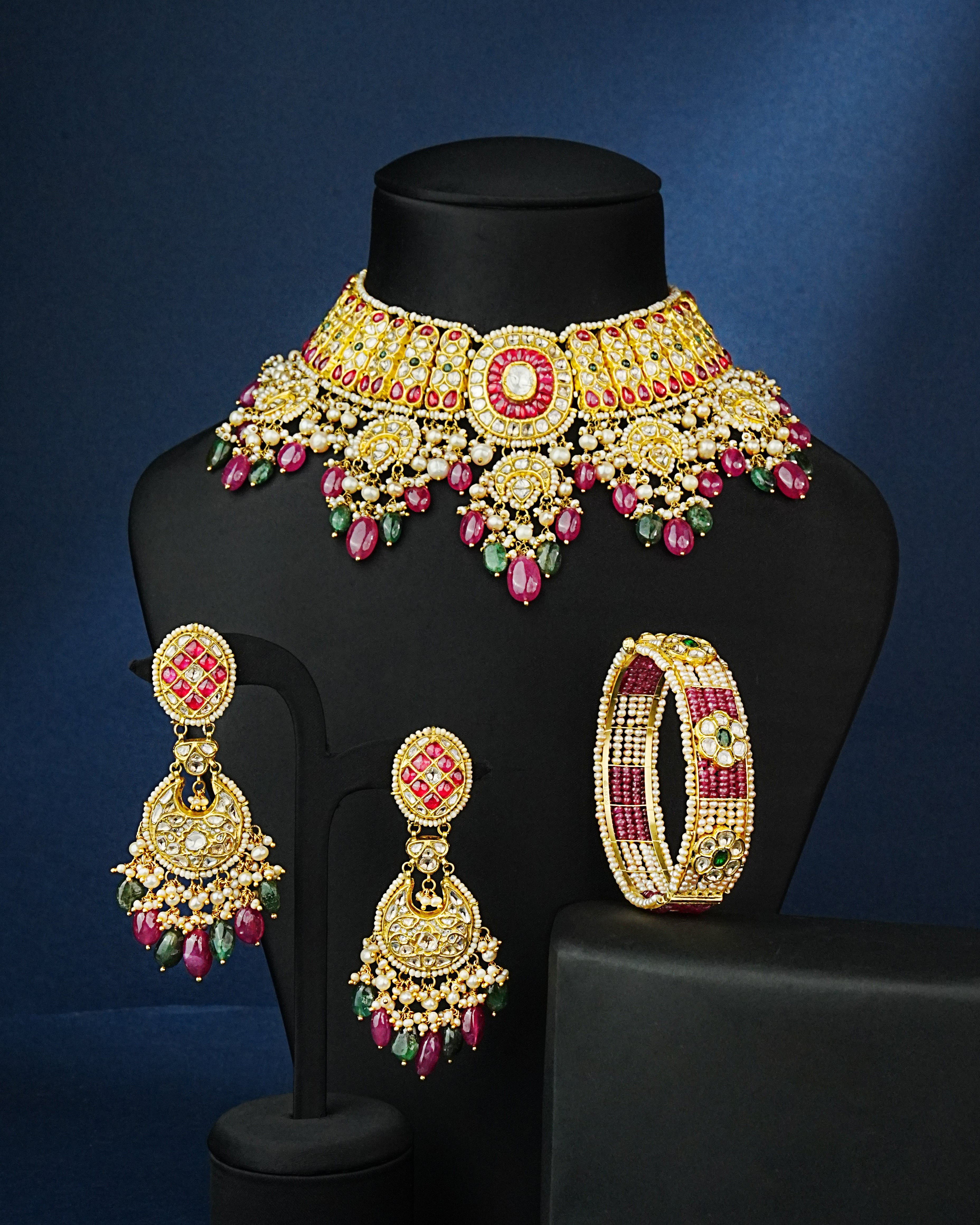 Parina Polki Chandbalis